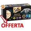 Sheba Cat SHE Filets con Pollo e Tonno, Pesce Bianco Pollame e Salmone - Confezione Da 6×60 Gr - CONFEZIONE RISPARMIO