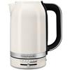 KitchenAid 5KEK1701EPL Porcelain White Bollitore Elettrico con Temperatura Regolabile 1,7L