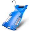 VEVOR Carrello Sottoscocca da Meccanico Ruote Carico 158,8 kg in Plastica, Sdraio 1 metro per Riparazione da Officina Garage 6 Ruote Pirottanti, Poggiatesta, Vassoio Porta Attrezzi, Luce LED, Auto