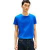 Tommy Hilfiger T-Shirt Uomo Maniche Corte Stretch Slim Fit Scollo Rotondo, Blu (Regal Blue), M