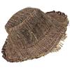 Gheri Uomo 100% Canapa Naturale Cannuccia Estate Cappello Spiaggia Paglietta Panama Ampio Bordo Vacanza K