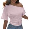 Generico Camicie da Donna vestibilità Comoda Elasticizzata Confortevole Ultra Morbida Anti-Sfregamento vestibilità Slim Non Costrittiva（M
