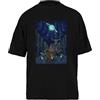 Capzy Outer Wilds Nera Unisex Maglietta Larga Black Unisex Baggy T-Shirt