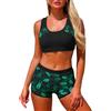 Generico Bikini Donna Mare Contenitivo - Costume Donna 2 Pezzi Asciugatura Vita Alta Sport Estate Spiaggia Piscina Costumi da Bagno Due Pezzi