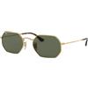 Ray-Ban RB 3556N Occhiali da Sole, Oro (Gold), 53 mm Unisex-Adulto, alla Moda