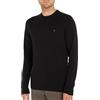 Tommy Hilfiger Pullover Uomo Cashmere Crew Neck Pullover in Maglia, Nero (Black), M
