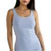 Clessidra Canotta Donna Elegante in Micromodal, Canottiera Intima, Effetto Seta Morbida e Traspirante, Sottogiacca Donna E-1129