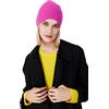 Style & Republic Style Republic - Berretto da Donna, 100% Cashmere, Morbido e Elasticizzato, Caldo per l'inverno, Fucsia, 48