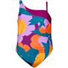 Speedo Printed Asymmetric Plus size 1pce Costume intero Donna