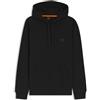 Boss Wetalk - Felpa con Cappuccio da Uomo in Spugna di Cotone con Logo