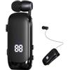esonstyle Auricolare Bluetooth Mono In-Ear con Clip e Filo Retrattile