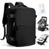 SZLX Zaino Ryanair 40x30x20 Sottovuoto con Pompa Zaino da Viaggio 40x30x20 Wizzair Bagaglio a Mano 40x20x25 Ryanair Donna Borse da Cabina per Easyjet 45x36x20 Uomo Zaino Laptop 14 Pollici Valigia