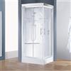 Leroy Merlin Cabina doccia idromassaggio rettangolare CAYENNE 70 x 90 cm