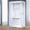 Leroy Merlin Cabina doccia idromassaggio rettangolare CAYENNE 70 x 100 cm