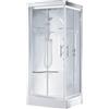 Leroy Merlin Cabina doccia idromassaggio rettangolare Cayenne 70 x 90 cm