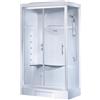 Leroy Merlin Cabina doccia idromassaggio rettangolare Cayenne 70 x 100 cm