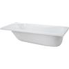 Leroy Merlin Vasca rettangolare Egeria bianco 70 x 150 cm