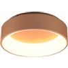 LUCE AMBIENTE DESIGN Plafoniera LED Noah Ø 45 cm dorato IP20, 5600 lumen LUCE AMBIENTE DESIGN