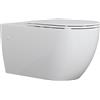 AZZURRA Vaso WC sospeso AZZURRA spid, sedile escluso P 70 x L 36 cm bianco