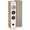 TRIANGLE BOREA BR08 LIGHT OAK COPPIA DIFFUSORI DA PAVIMENTO NUOVE GARANZIA UFF.