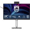 Philips Monitor 23,8" ( IPS 1920x1080 FULL HD 120Hz ) 4000 SERIES Black e Silver 24B2U4