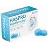 Haspro 6P tappi per orecchie in silicone, blu,
