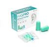 Haspro Multi10 tappi per orecchie, menta,