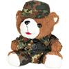 MFH Orsacchiotto in uniforme, bw camo, circa 28 cm,