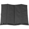 MFH Cuscino per sedile, pieghevole, nero,