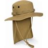 WARAGOD Cappello boonie WARAGOD HÖSK con protezione estesa per il collo, coyote,