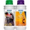 Nikwax Set di 2 pezzi di Twin Tech Wash / TX.Direct Wash-In 1l,