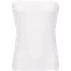 Brandit Bandeau top/gonna 2-in-1, bianco,