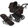 Bugaboo - Bogaboo Passeggino 2 in 1 Donkey 6 Cocoa Brown