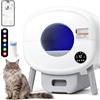 GESEILAY Lettiera Gatto Autopulente, Grande Capacità 76 Litri
