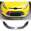 IDENUONA Kit splitter labbro spoiler paraurti anteriore per Ford Fiesta MK7 2008-2012 2009 nero