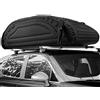 COSTWAY Borsa da Tetto per Auto Impermeabile 14Cu.Ft/400L, Box Tetto Universale Pieghevole con Borsa+ 4 Cinghie Rinforze+ 4 Ganci, Portabagagli per Tutti i Veicoli con/senza Barre Portapacchi