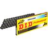 D.I.D CATENA DID 520NZ (Black & Black) - Lunghezza: 114 maglie con giunto a clip (FJ)