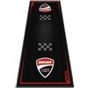 Sixten Environmental SIXTEN Tappetino Moto per Ducati 95 x 240 cm - Tappetino ecologico per moto - Per padiglioni e garage - Lavabile ed ecologico moto (Racer)