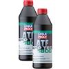 Liqui Moly, 2 bottiglie di olio per il cambio automatico, 3687 Top Tec ATF 1800, 1 l (etichetta in lingua italiana non garantita)