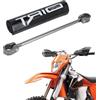 BIUGERCN Barra Trasversale Manubrio Moto 300 mm, per Manubrio da 22mm Titanio