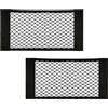 EINESIN Rete Portaoggetti Tasca Organizer, Rete Baule Auto per Car Sedile Groceries, Tasca Telo Protettivo Mesh Net per Universale per SUV, Truck di Auto (50x25cm（2 pezzi）)