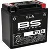 BS Battery Batteria moto SLA BS Battery 300760 BTX14L AGM, Nero