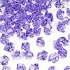 wuyukeji Pietre finte di ghiaccio schiacciato, 500 g, diamanti decorativi in acrilico, pietre di cristallo acriliche, pietre colorate trasparenti per riempire vasi decorativi e per il fai da te (viola