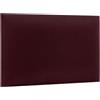 murando - Testiera Letto Imbottita, Rettangolo Velluto 40x60 cm | 1 Pezzo, Pannelli Decorativi per Pareti, Cuscini Testata Letto, Pannelli Imbottiti, Design Elegante, Bordeaux, Produzione EU