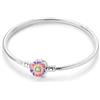 LIGHTDOG 925 Argento Serpente Catena Amore Bracciale Bracciale Adatto per Bracciale Charm Europeo Perline Regali per le donne