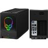 Cutesliving Mini PC NUC 11 Extreme NUC11BTMi9 con processore Core i9-11900KB, scheda grafica UHD, doppia porta Thunderbolt 4, LAN 2,5G, Wi-Fi 6E e design compatto da 8 litri(32GB RAM+1TB SSD)
