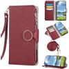Rnrieyta Crossbody Cerniera Custodia per Honor X8B,Portafoglio Borsa Cover con Spallina Slot per Schede Tasca Magnetico PU Pelle Flip Collo Cordino Case