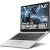 NIKOTSIS PC Portatile 15,6 Pollici Notebook Win 11 Ryzen 5 7430U (4.3GHz) Processore Grafica Radeon, 16GB DDR4 RAM 512GB SSD, Laptop Tastiera Retroilluminata USB 3.2 Type-C WiFi 6 BT 5.1 Computer Portatile