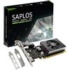 SAPLOS GT 730 4GB Scheda Grafica, 2 HDMI, DisplayPort, VGA, DDR3 64-bit, Scheda Video Low Profile PC, Computer GPU, Bassa potenza, PCI Express x8, DirectX 12