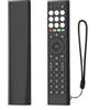 ZYWUOY Custodia in silicone per telecomando Hisense ERF2K38H, antiurto, antiscivolo, leggera, protettiva, antiurto, leggera, per casa e ufficio (nero)